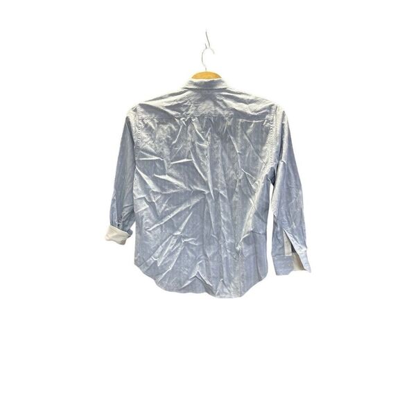 Robert Graham Light Blue Flip Cuff Long Sleeve XL - Picture 2 of 6